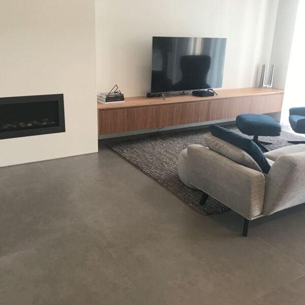 Concrete Look Tiles Trendtile Sydney   Concrete Project 600x600 